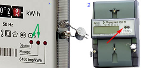 Електролічильники з аварійної індикацією і оптичним портом для програмування